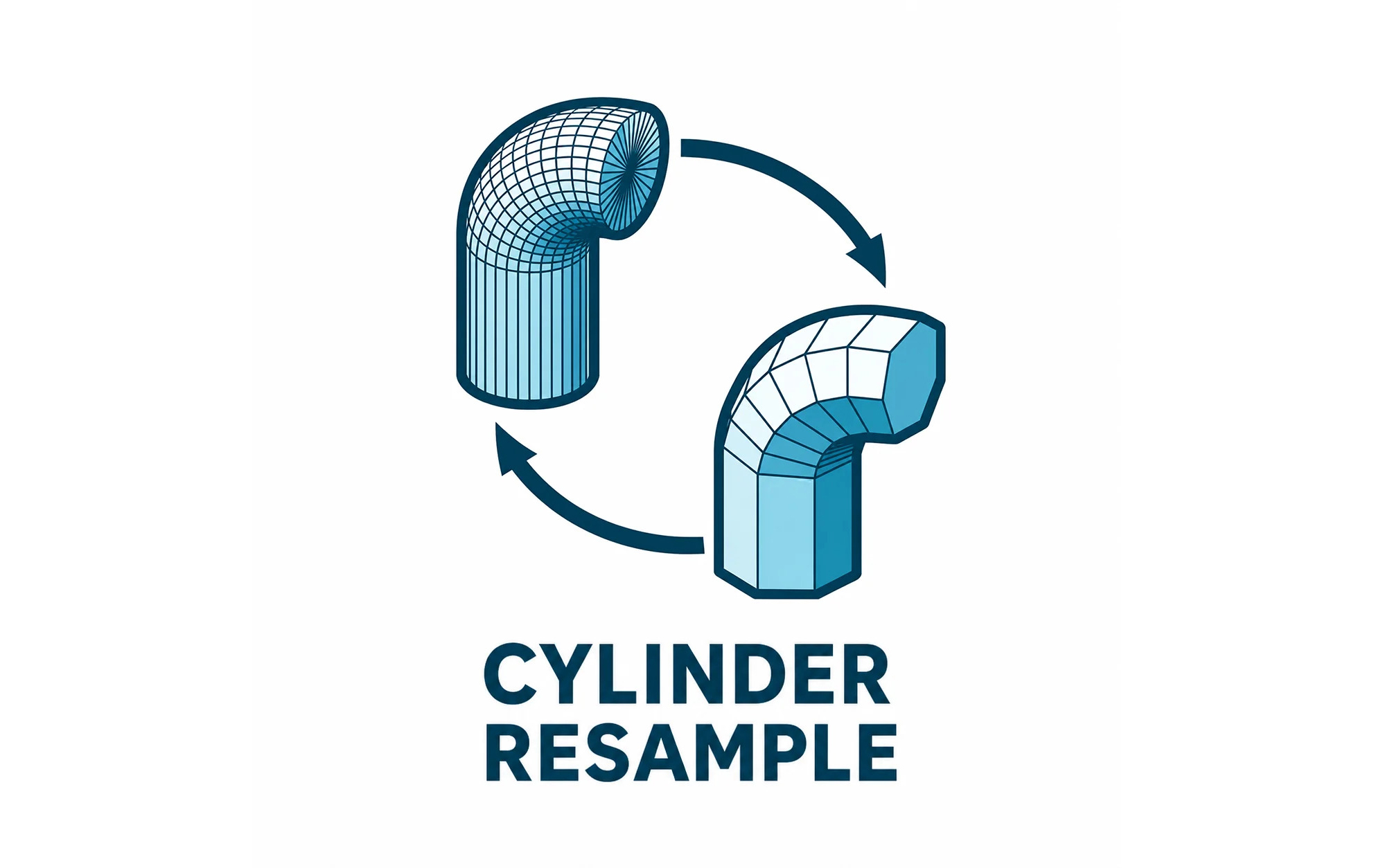 Cylinder Resample for Blender