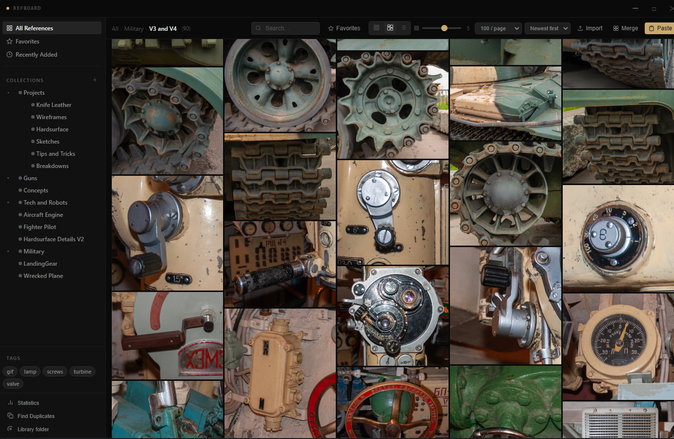 RefBoard - Personal Reference Library